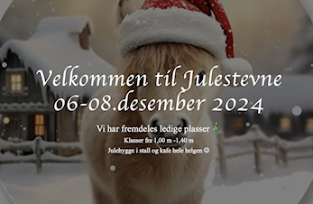 Velkommen til Julestevne 06.-08. Desember på AGR
