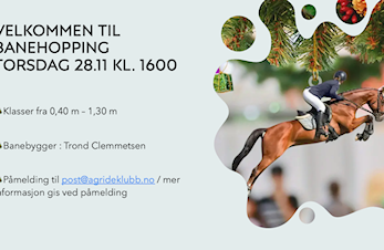 BANEHOPPING TORSDAG 28.NOVEMBER 2024