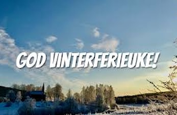 GOD VINTERFERIE!