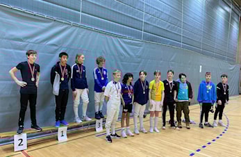 Ungdoms NM i Bergen den 25 og 26 mars 2023