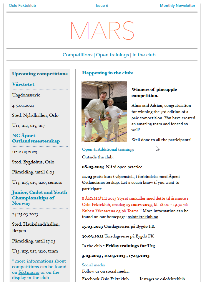 OF - PLAN FOR MARS 2023