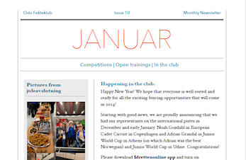 Plan for JANUAR 2024