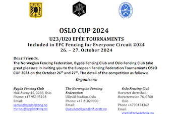 OF og Bygdø FK skal arrangere U23 Oslo Cup lørdag 26 og søndag 27 oktober 2024