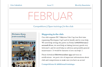 Plan for Februar 2024