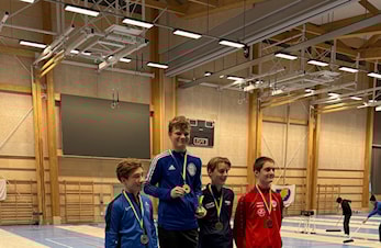 Kungsbacka Masters 11 og 12 januar 2025, gull og sølv til OF