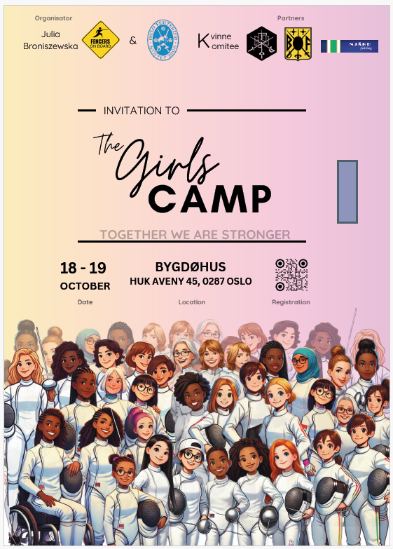 Husk The Girls Camp - 18 og 19 oktober 2025
