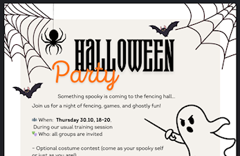 Halloween på Oslo Fekteklub!