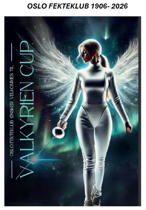 Valkyrien Cup lørdag 21 og Søndag 22 februar 2026 - Norges Cup stevne U23- senior og veteraner