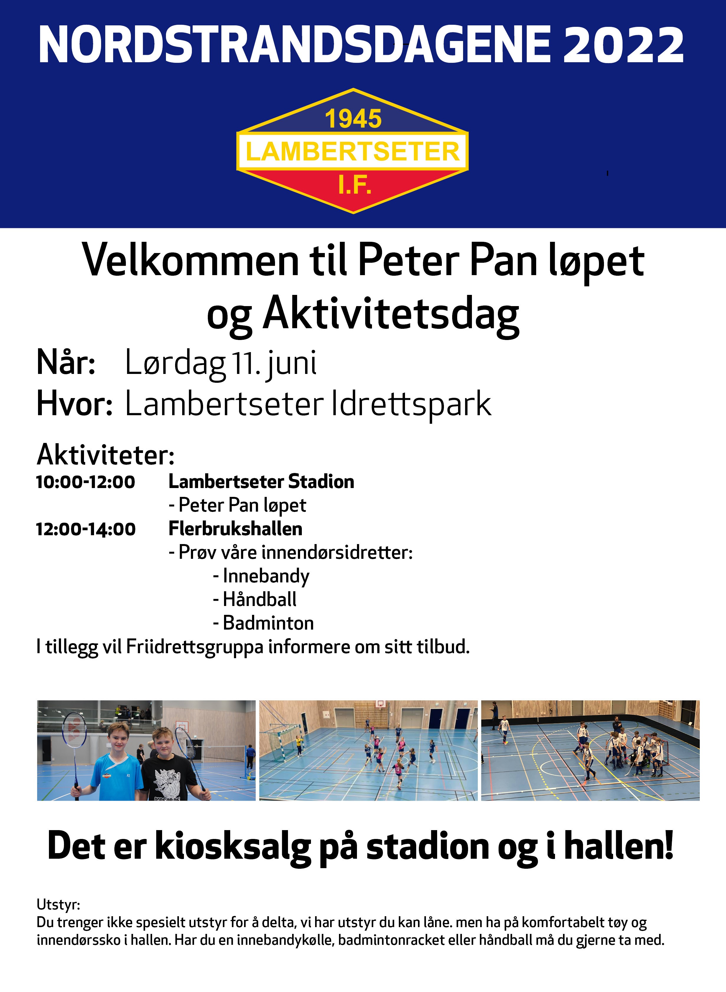 Peter Pan-løpet og aktivitetsdag