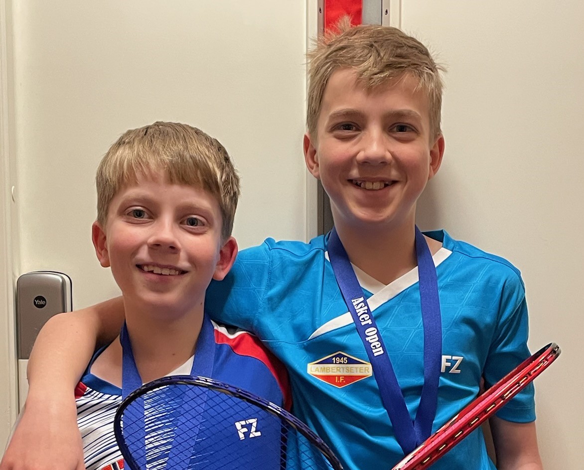 God badmintoninnsats i Asker Open