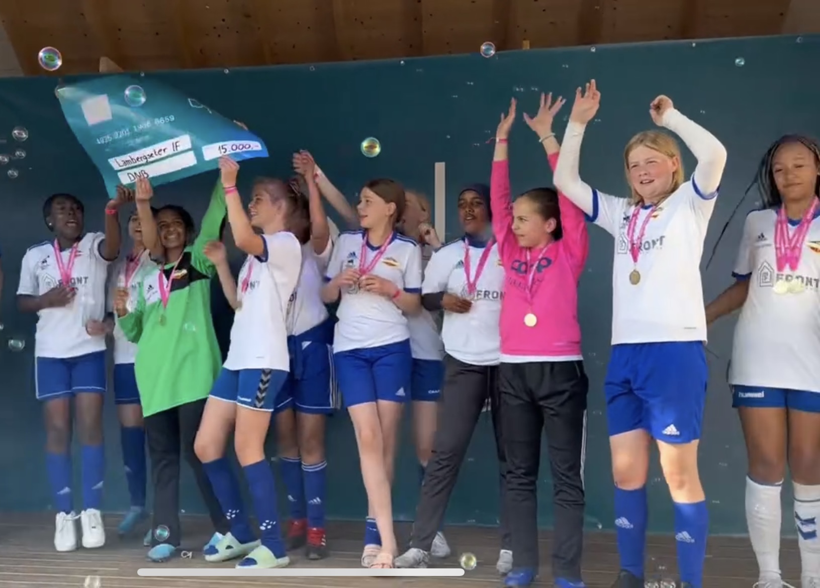 Ble overrasket på fotballcup