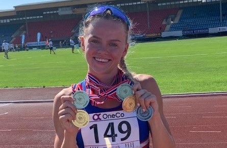 Andrea tok NM-gull nummer 21