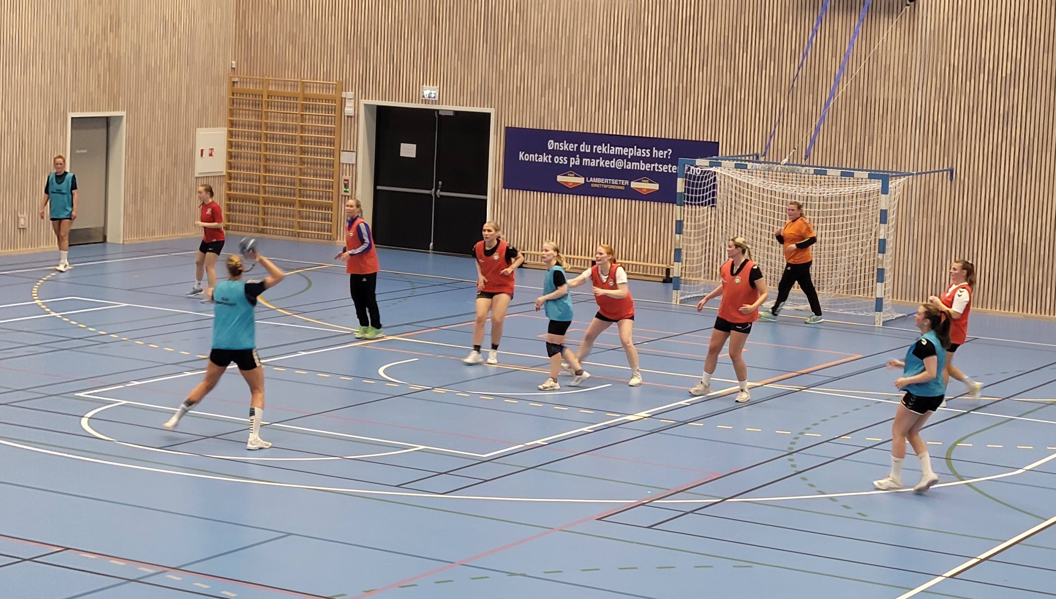 - Kjempeoppmøte på trening
