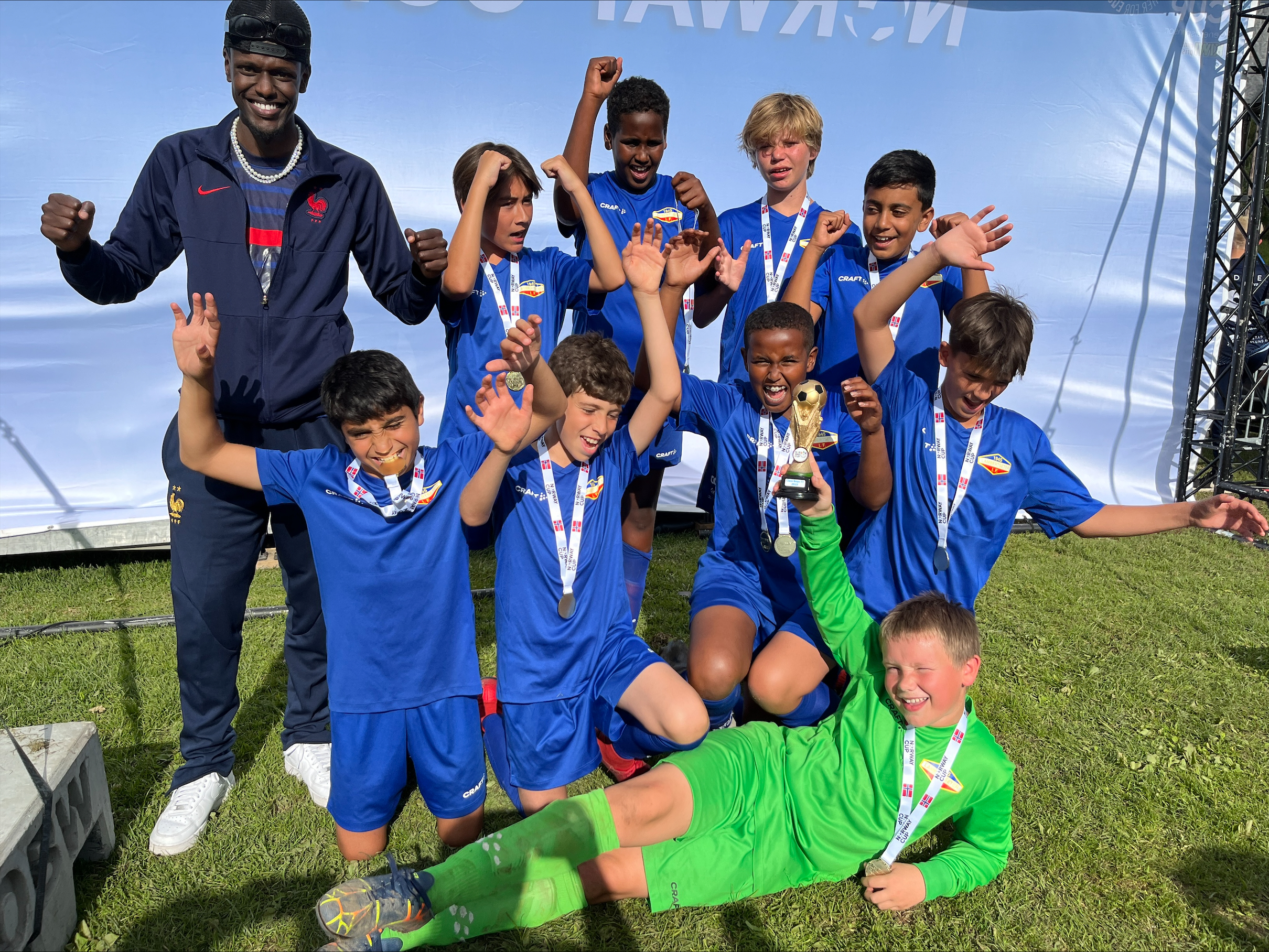 G12 jublet for Norway Cup-medaljer