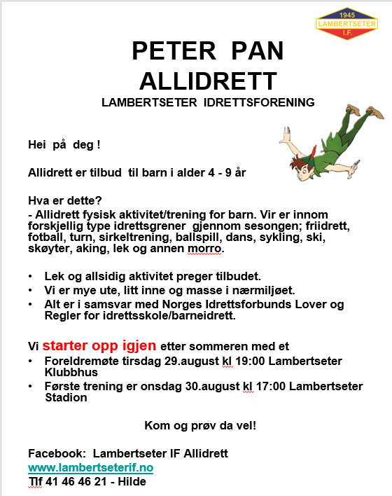 Allidretten starter opp etter sommeren