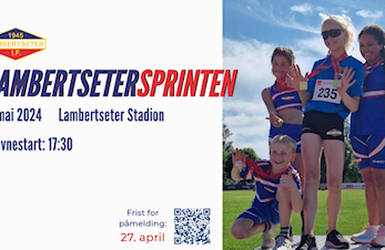 Velkommen til Lambertsetersprinten