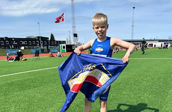 Friidrettsutøverne koste seg i maisola
