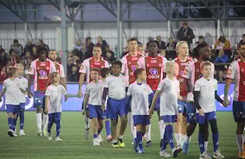 LIF-barn var eliteseriemaskotter