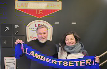 Idrettspresidenten hilser til Arve