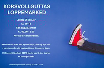 Korsvollguttas loppemarked
