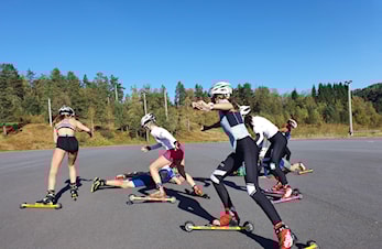 Trening for eldste gruppe, oktober/ november 2020