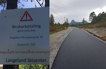 Brukarbetaling på Langeland til redusert pris!