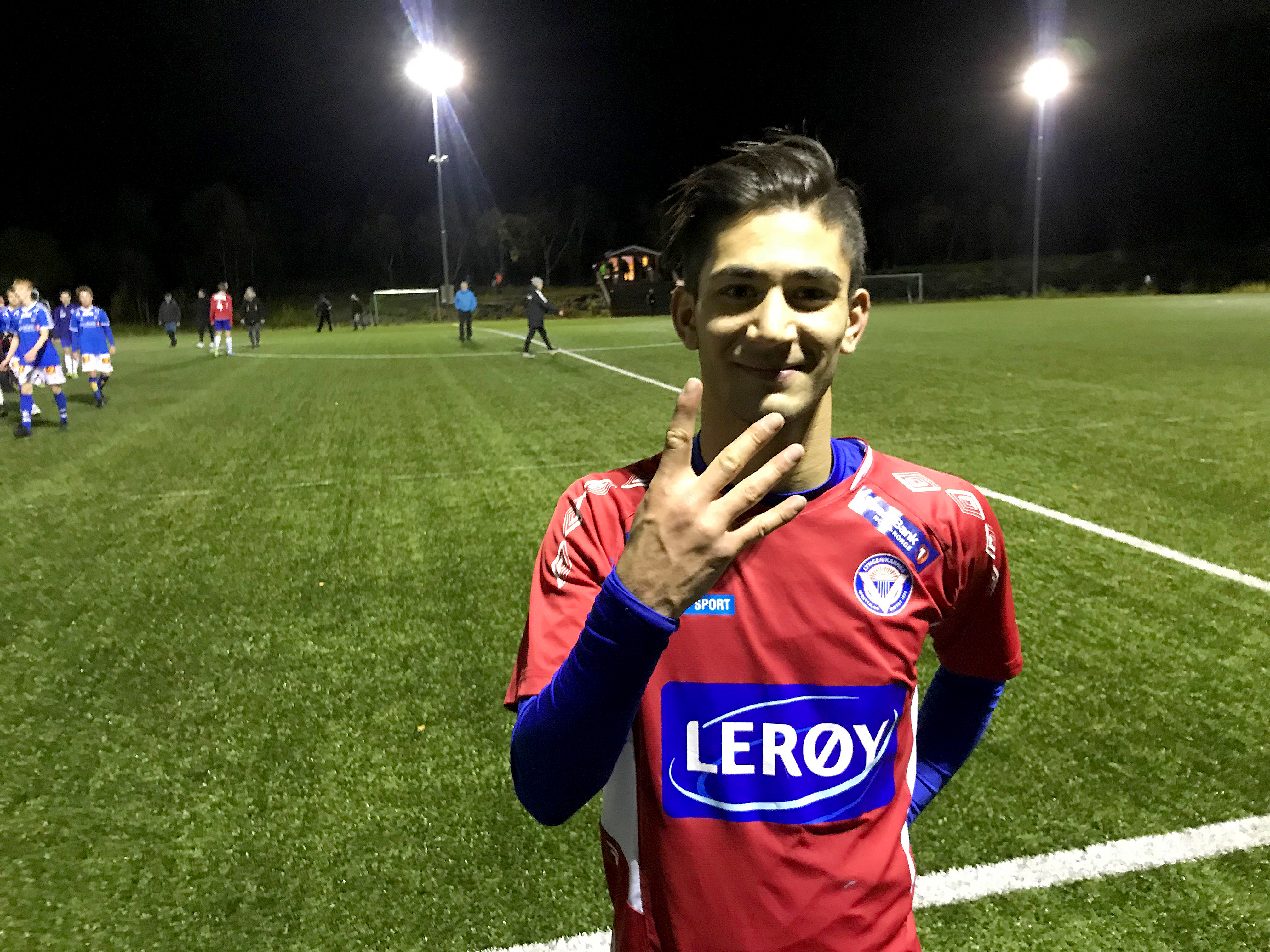 Fire fingre i været fra Ilyas