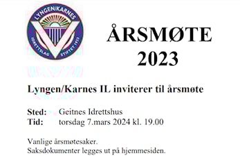 Viktig melding: Møt på Geitnes!