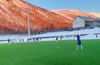 Knepent tap i iskald treningskamp