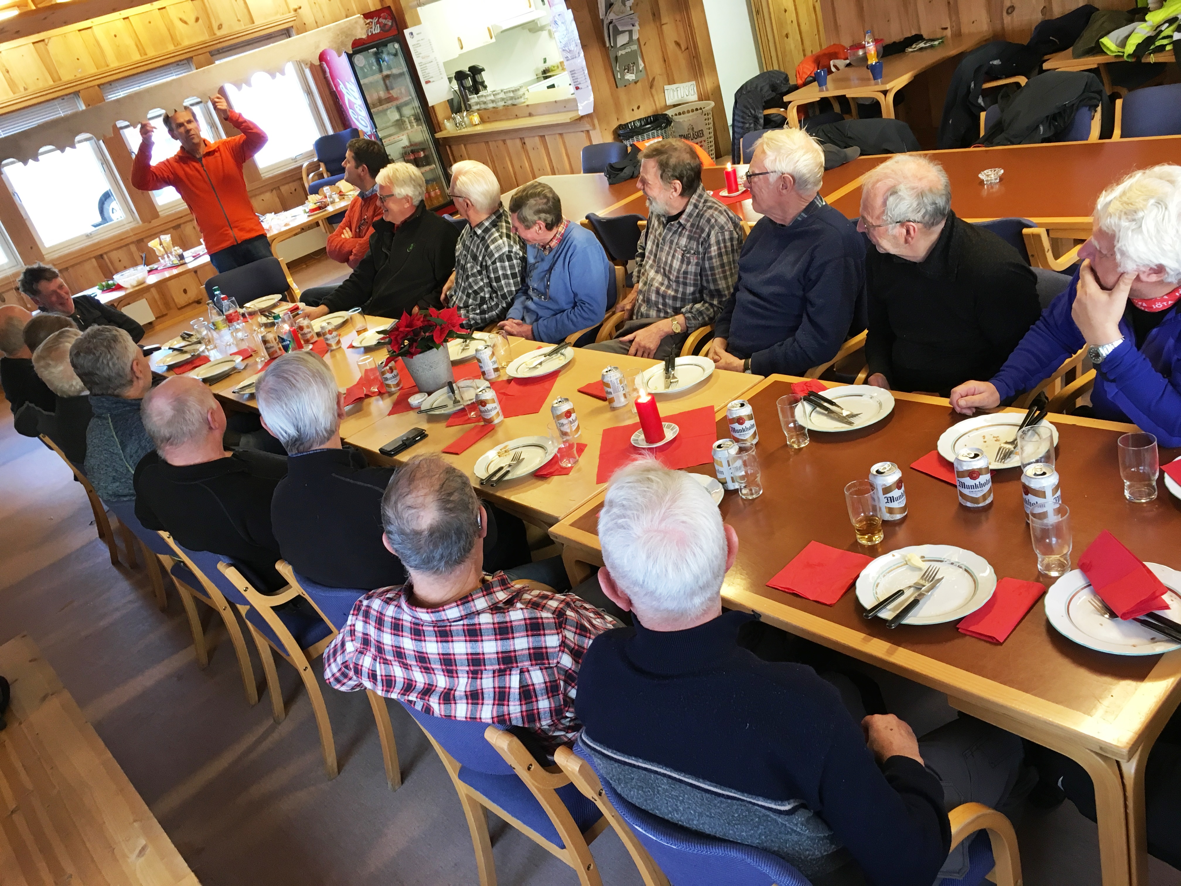 Julebord for pensjonistene