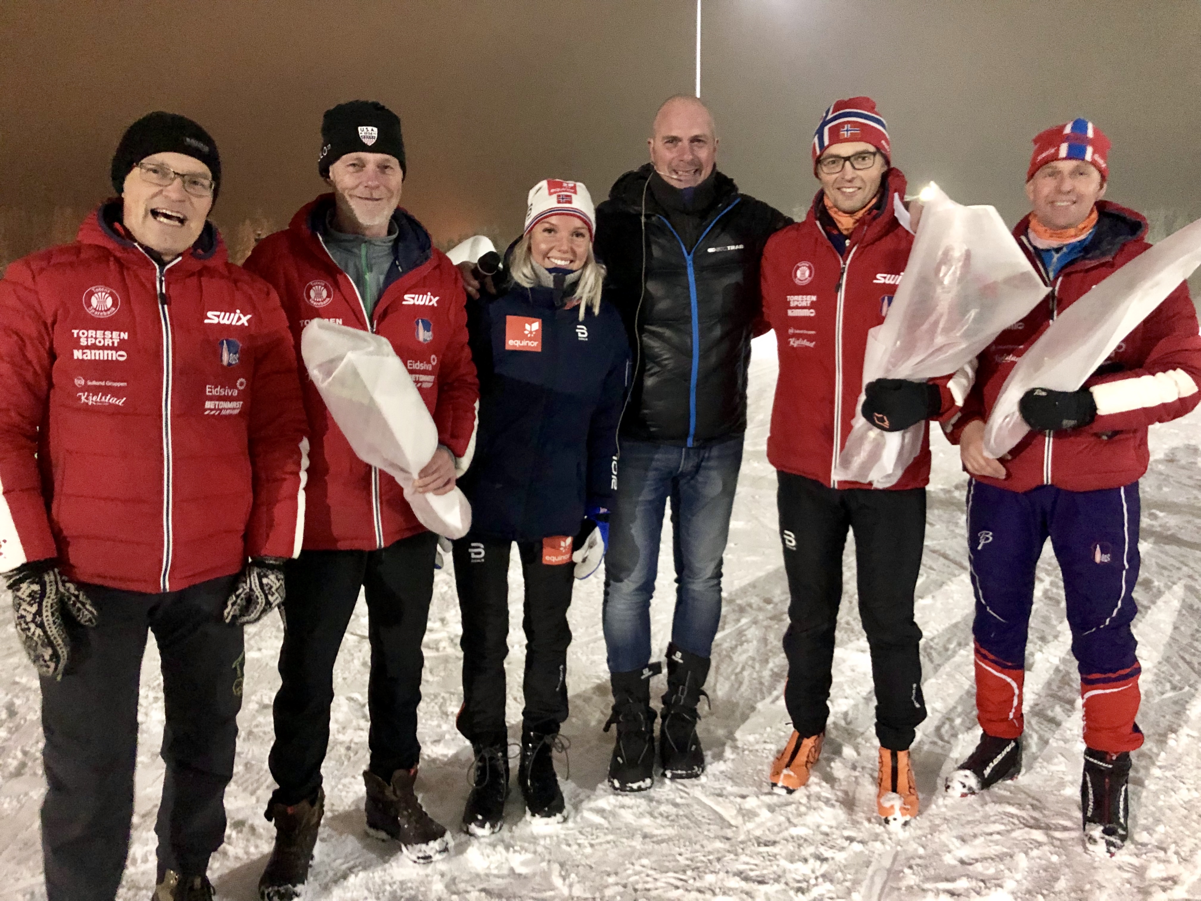 Åpning av kunstsnøanlegget