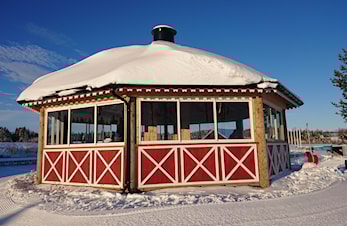 Grillhytta i Karidalen