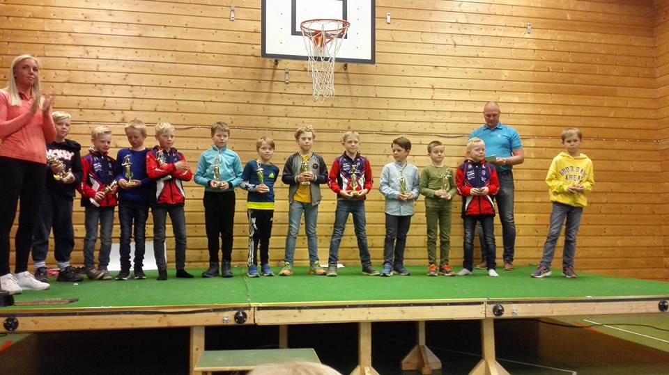 Premieutdeling for alle klubbrennene