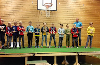 Premieutdeling for alle klubbrennene