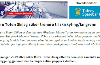 ØTS trenger trenere