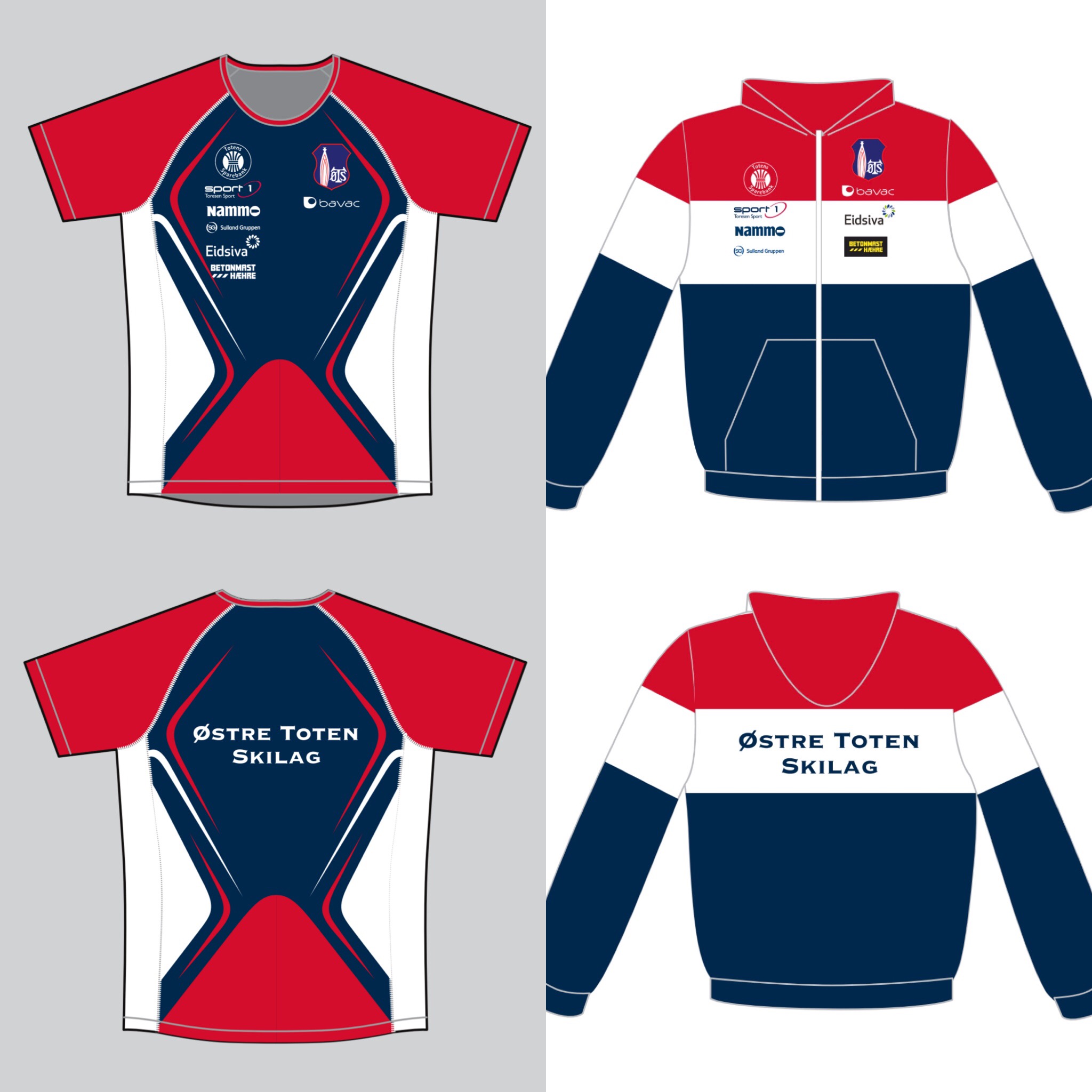 Ny bestilling av klubbklær