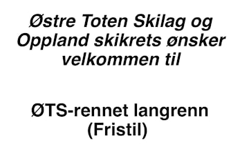 ØTS-rennet langrenn