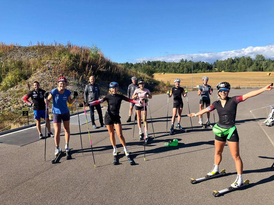 Kvinnelandslaget i skiskyting på besøk