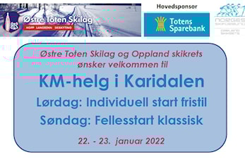 Resultater KM i langrenn i Karidalen