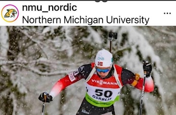 Mathias Indrelid Haugen studerer og satser langrenn i USA