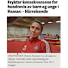 Hall- og isflater, mangel i Hamar