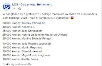 LOS Drakt og uniformstøtte