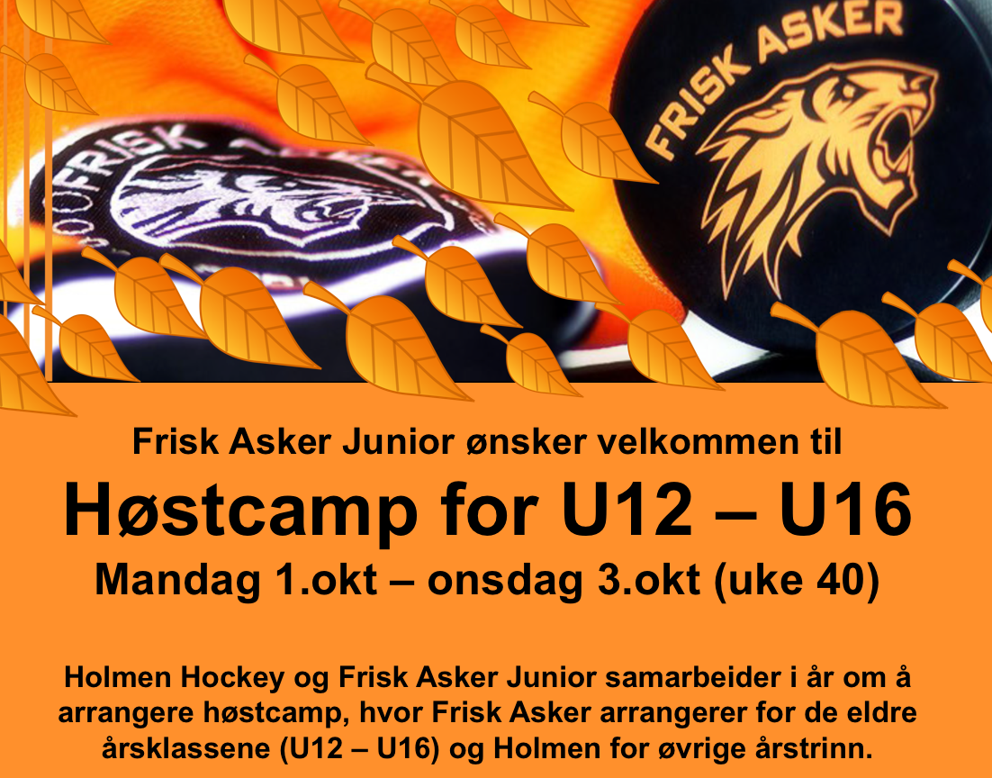 Påmeldingen til Høstcamp 2018 har åpnet