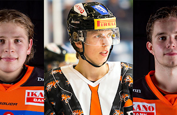 3 på U20 Landslaget - Frisk Asker Ishockey junior gratulerer