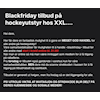 Blackfriday tilbud på hockeyutstyr hos XXL