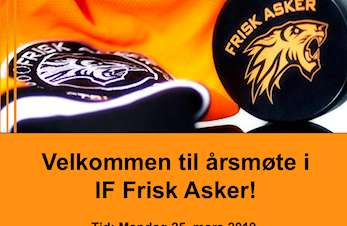 Velkommen til årsmøte i Frisk Asker