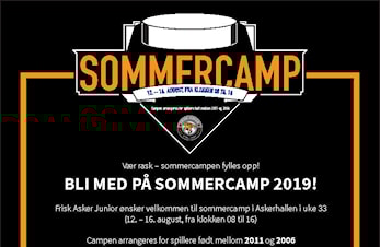 Bli med på Sommercamp 2019!