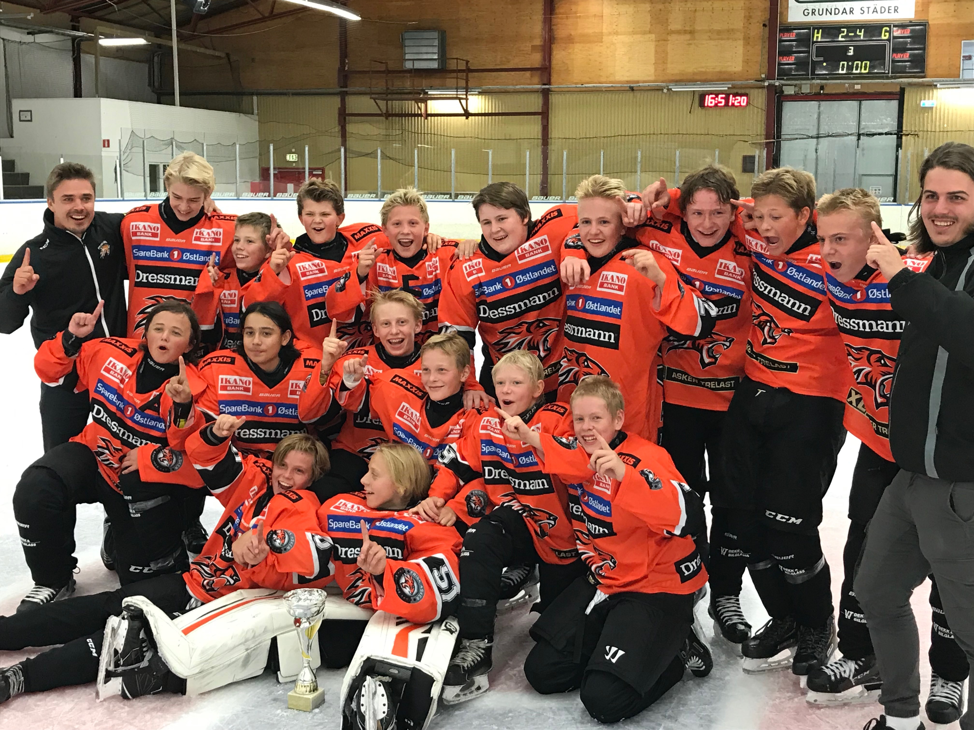 Vi gratulerer U15B med seier i Niklas Kronwall Cup