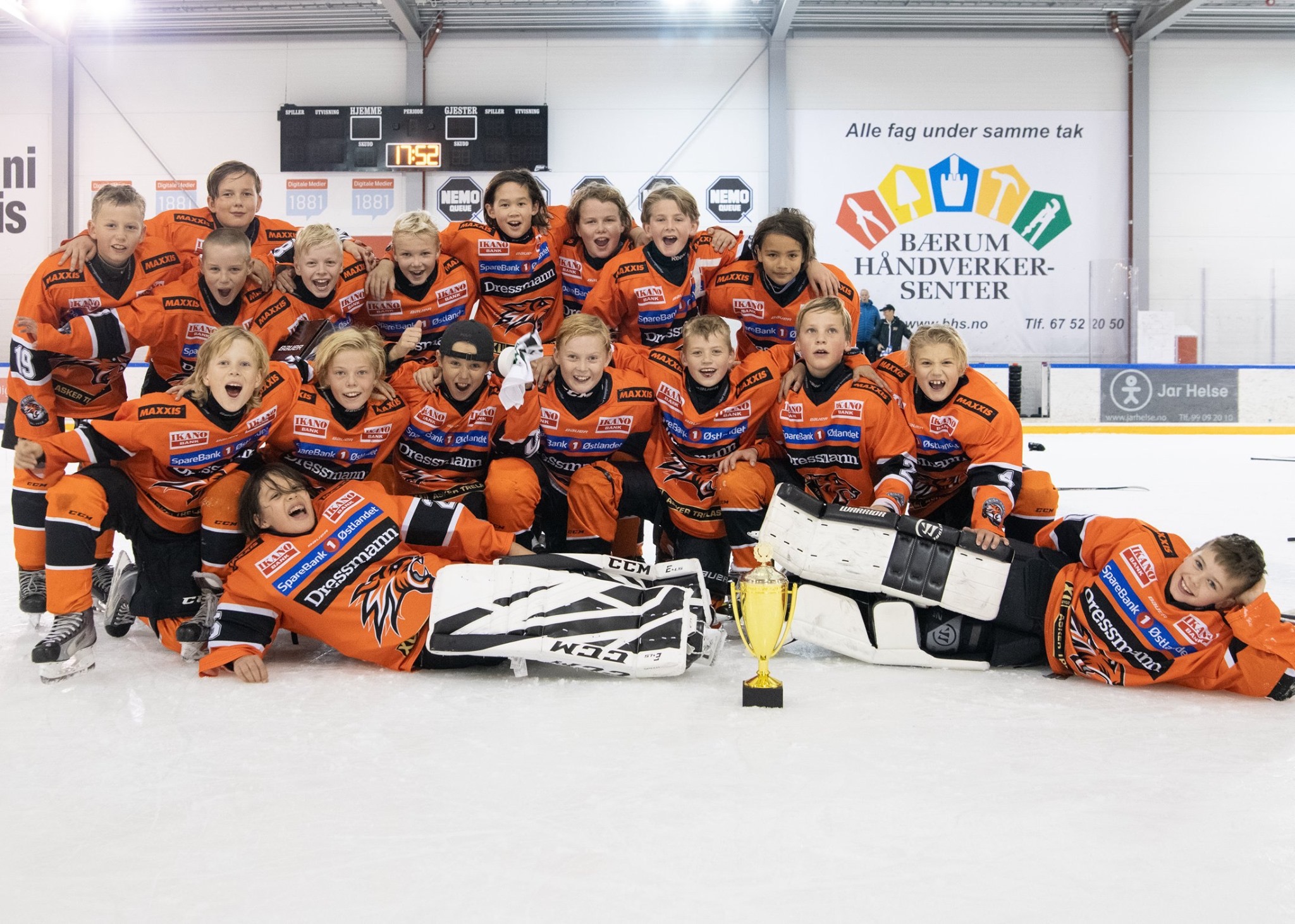 Vi gratulerer U12 med seier i Høstpucken på Jar.