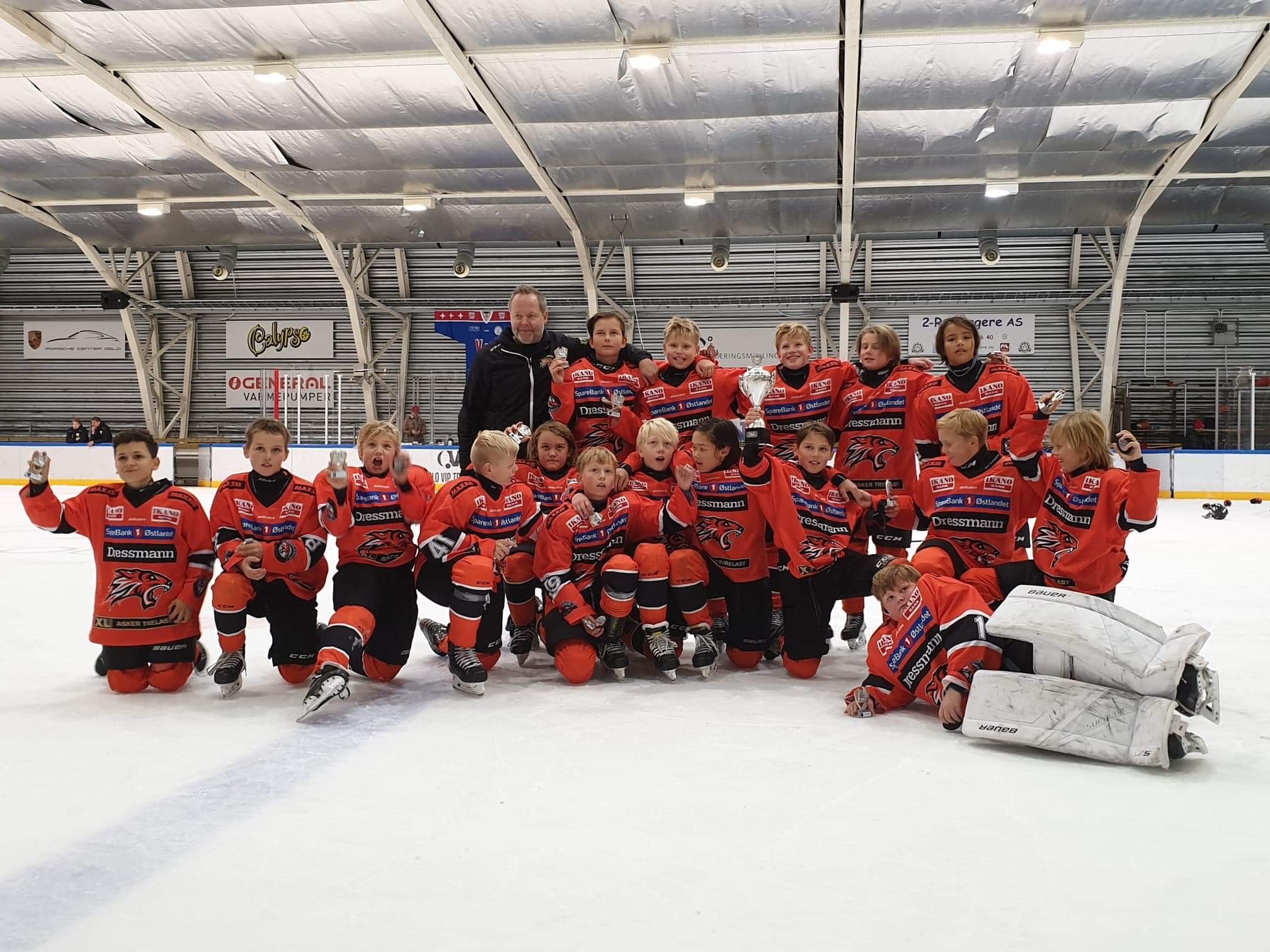 Vi gratulerer U12 med cup seier i Vålerenga Hockey Games!